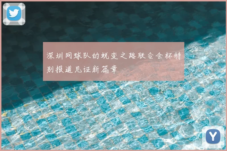 深圳网球队的蜕变之路联合会杯特别报道见证新篇章