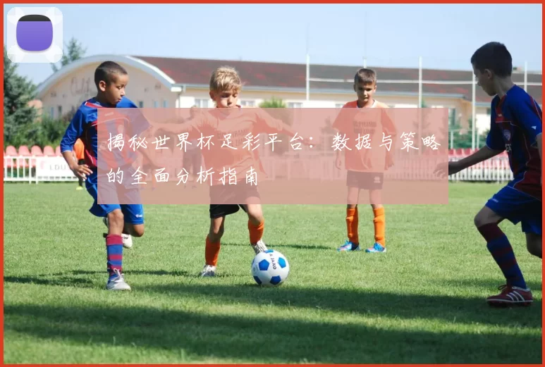 揭秘世界杯足彩平台:数据与策略的全面分析指南